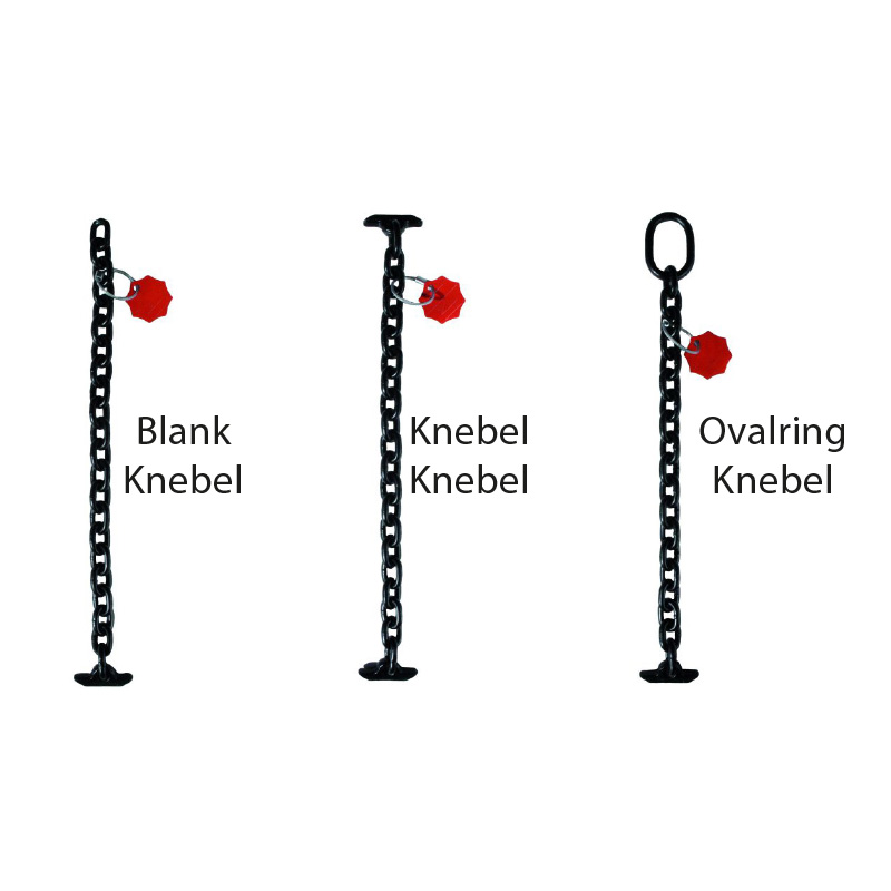 SPUNDWANDKETTEN, KNEBEL - KNEBEL