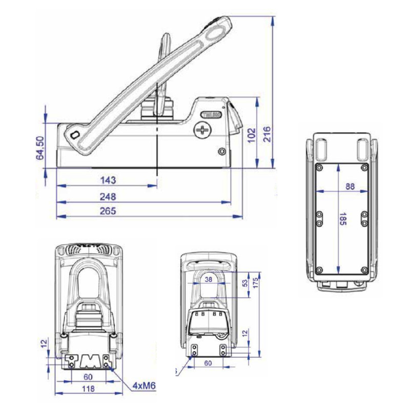 PERMANENT-LASTHEBEMAGNETE TML 500