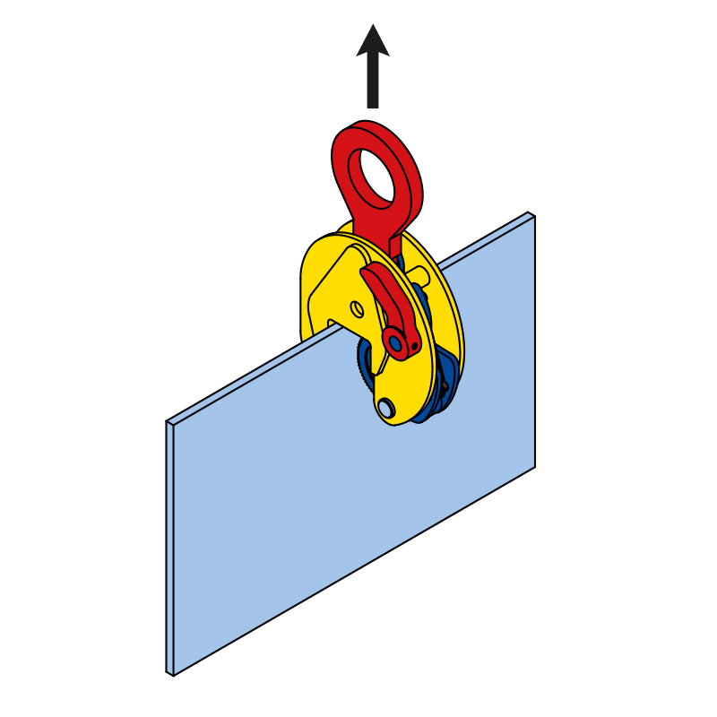VERTIKALE HEBEKLEMME STS