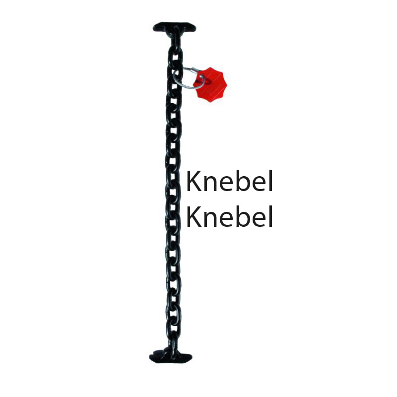 SPUNDWANDKETTEN, KNEBEL - KNEBEL