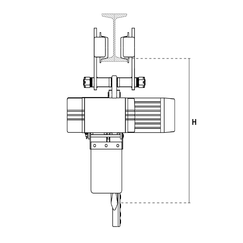 MECHANISCHES FAHRWERK FÜR SG.DTS