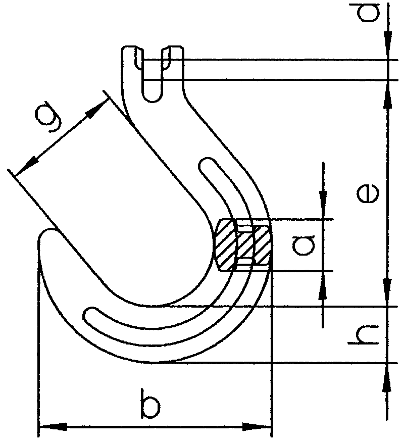 KUPPEL-GIESSEREIHAKEN GHK/S