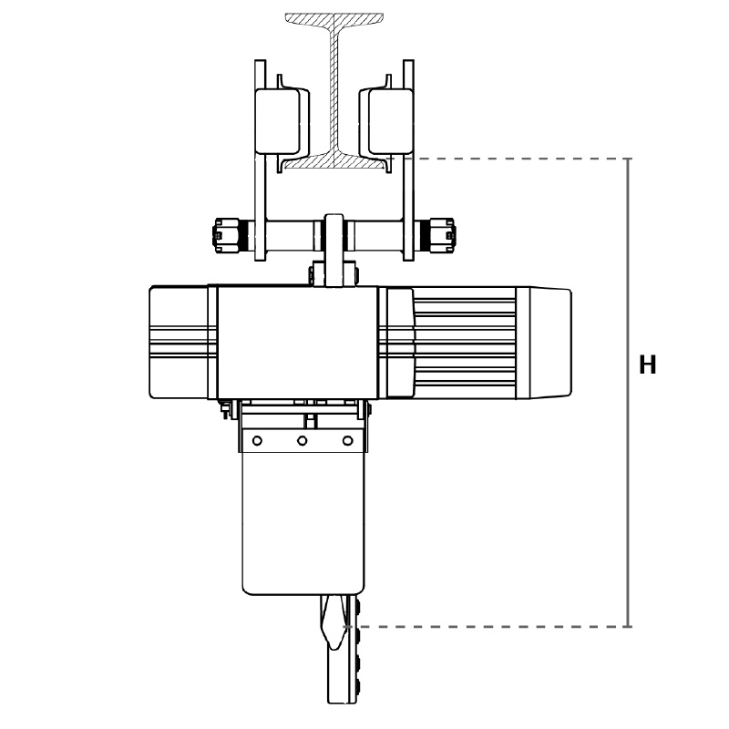 MECHANISCHES FAHRWERK FÜR DEH