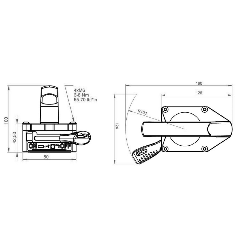 PERMANENT-LASTHEBEMAGNETE TMH 50