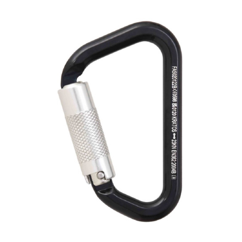 ALUMINIUMKARABINER TWIST-LOCK